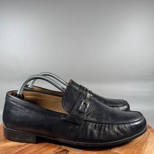 Johnston & Murphy Men’s Stockton Venetian Slip-On Loafers Black, Size 11.5M Johnston & Murphy Stockton Venetian Loafer, Men main image 4